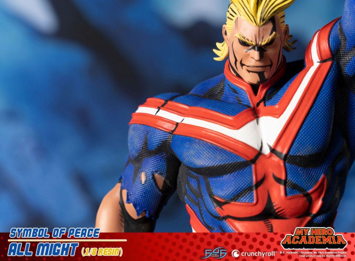 F4FMHAA8ST My Hero Academia - Symbol Of Peace, All Might 1:8 Scale Statue - First 4 Figures - Titan Pop Culture