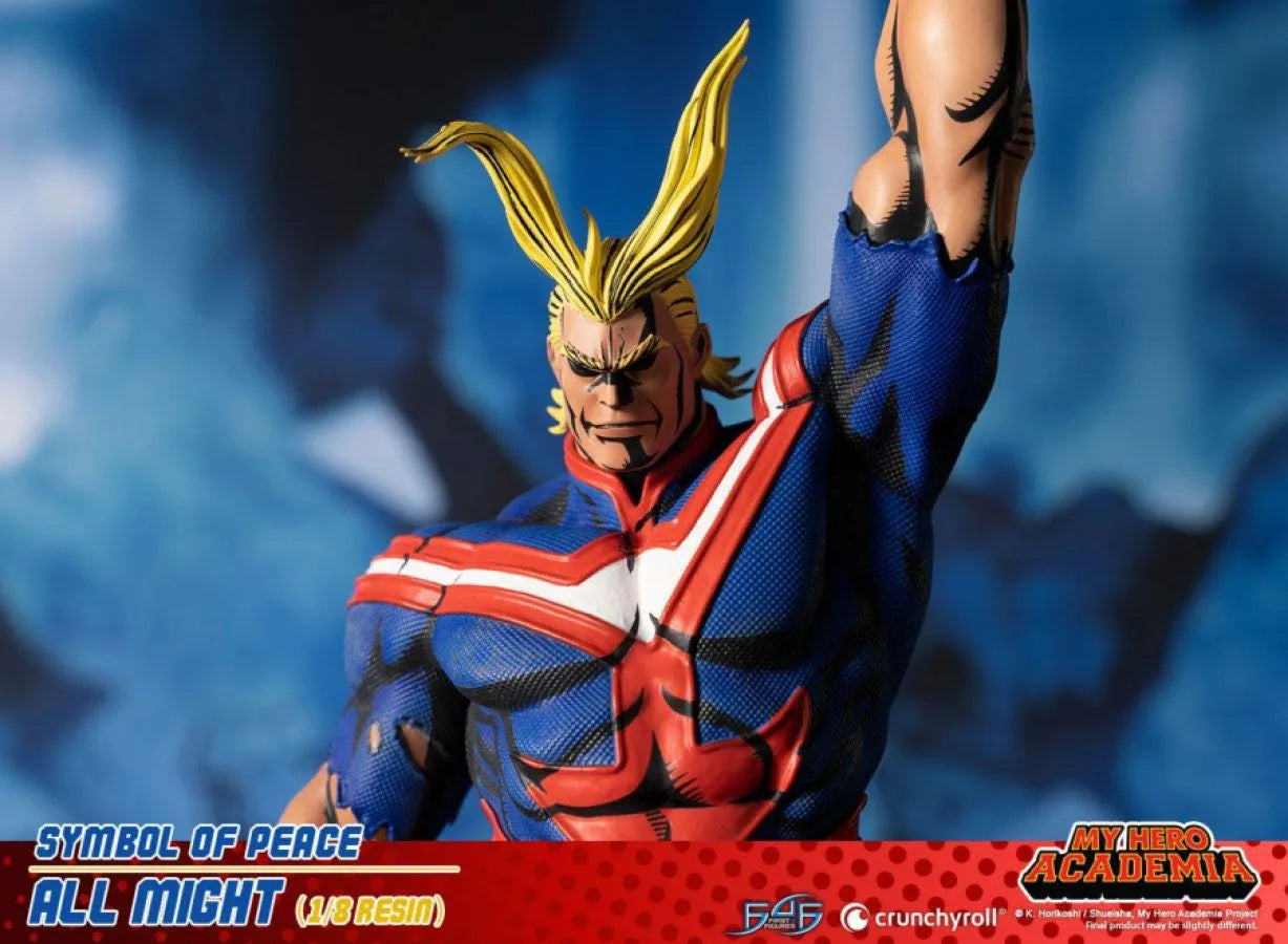 F4FMHAA8ST My Hero Academia - Symbol Of Peace, All Might 1:8 Scale Statue - First 4 Figures - Titan Pop Culture