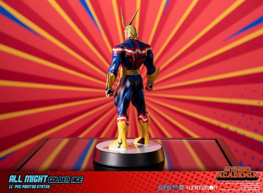 F4FMHAAGST My Hero Academia - All Might Golden Age PVC Statue - First 4 Figures - Titan Pop Culture
