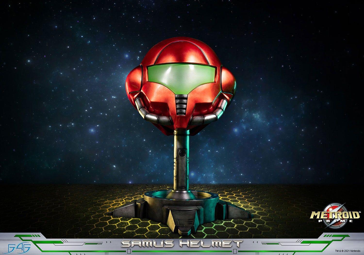 F4FMPHTST Metroid Prime - Samus Helmut - First 4 Figures - Titan Pop Culture
