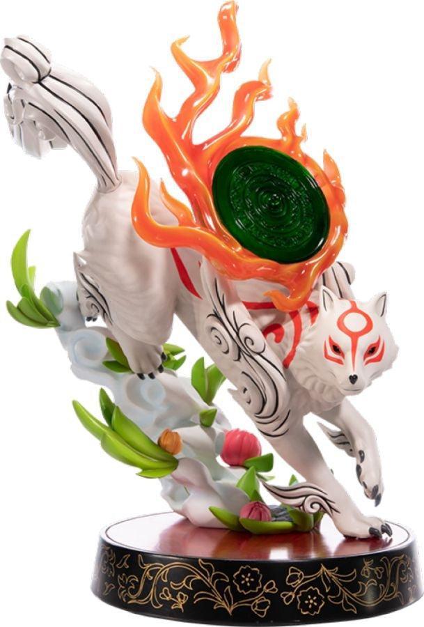 F4FOKAMQST Okami - Amaterasu Divine Descent 1:4 Scale Statue - First 4 Figures - Titan Pop Culture