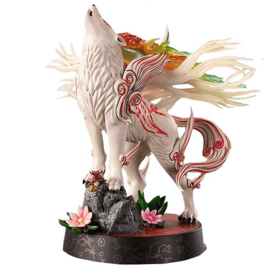 F4FOKASHHST Okami - Shinraui Celestial Howl PVC Statue - First 4 Figures - Titan Pop Culture