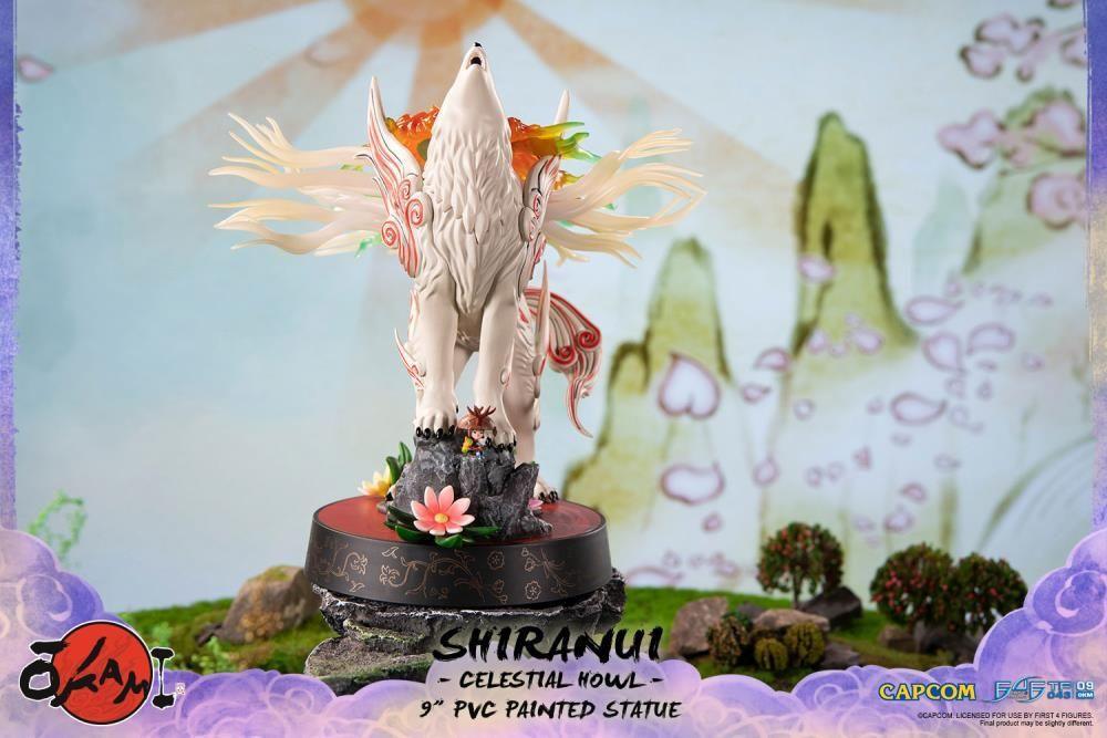 F4FOKASHHST Okami - Shinraui Celestial Howl PVC Statue - First 4 Figures - Titan Pop Culture