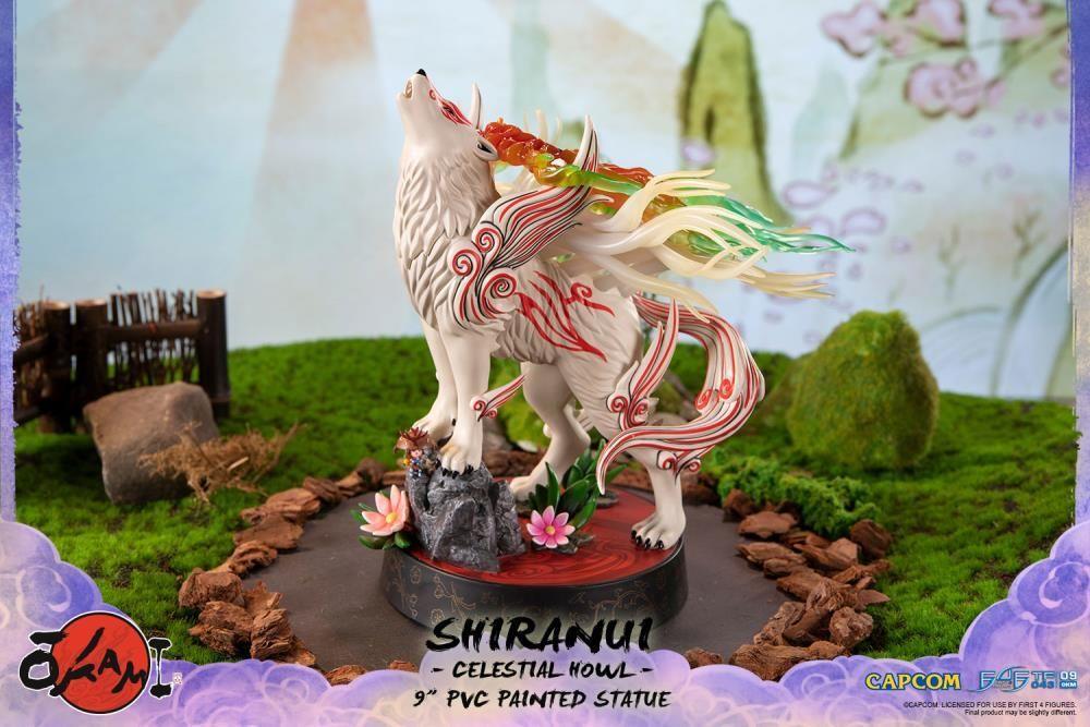 F4FOKASHHST Okami - Shinraui Celestial Howl PVC Statue - First 4 Figures - Titan Pop Culture