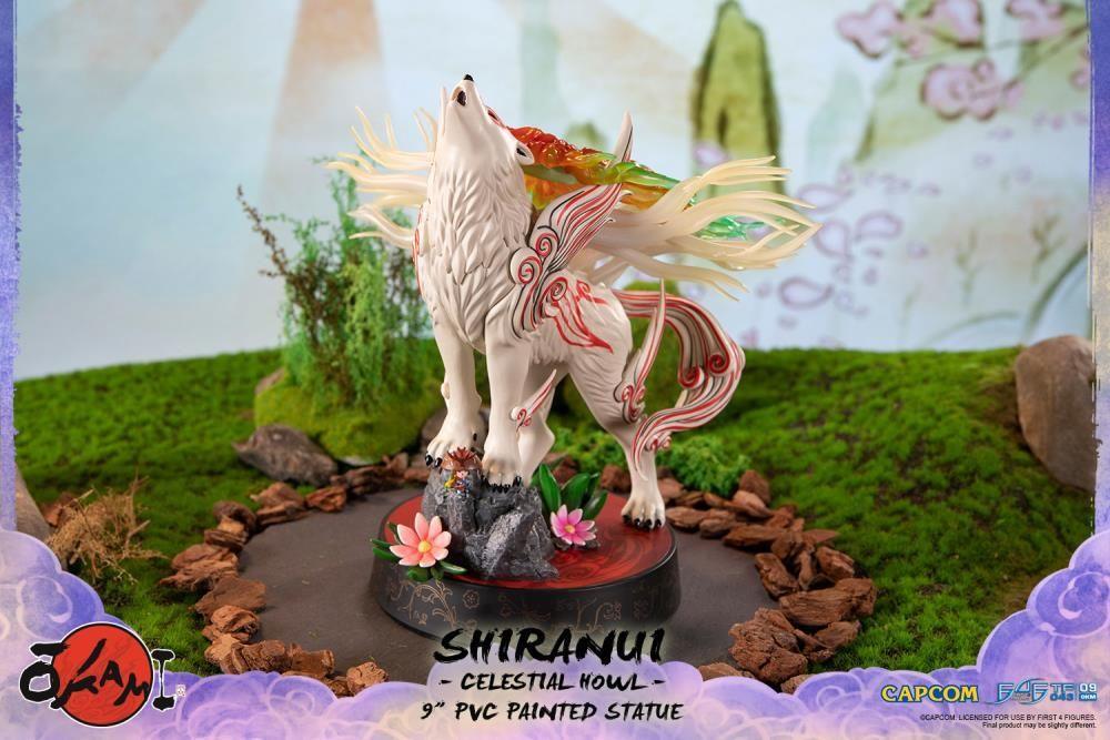 F4FOKASHHST Okami - Shinraui Celestial Howl PVC Statue - First 4 Figures - Titan Pop Culture