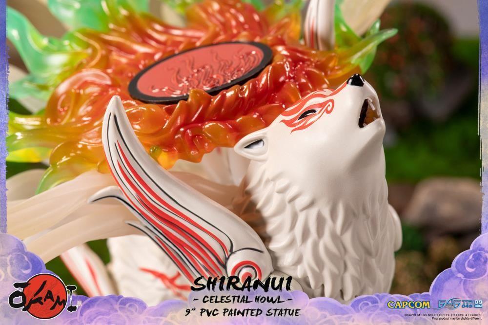 F4FOKASHHST Okami - Shinraui Celestial Howl PVC Statue - First 4 Figures - Titan Pop Culture