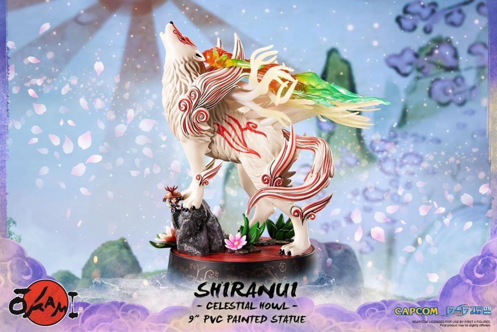 F4FOKASHHST Okami - Shinraui Celestial Howl PVC Statue - First 4 Figures - Titan Pop Culture