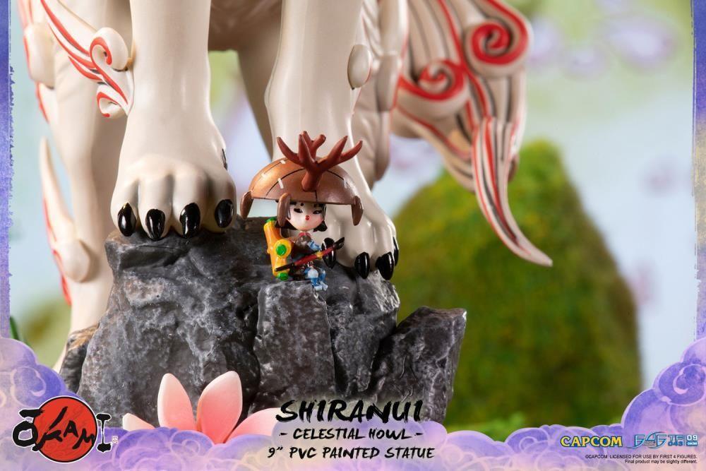 F4FOKASHHST Okami - Shinraui Celestial Howl PVC Statue - First 4 Figures - Titan Pop Culture