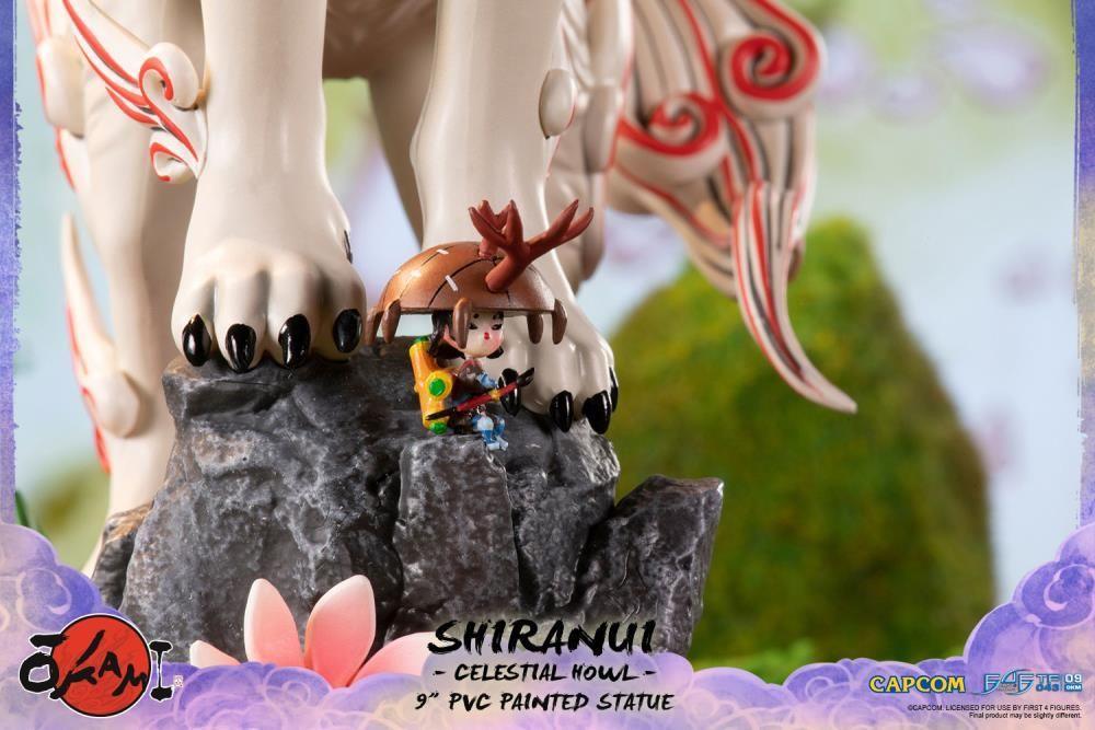 F4FOKASHHST Okami - Shinraui Celestial Howl PVC Statue - First 4 Figures - Titan Pop Culture