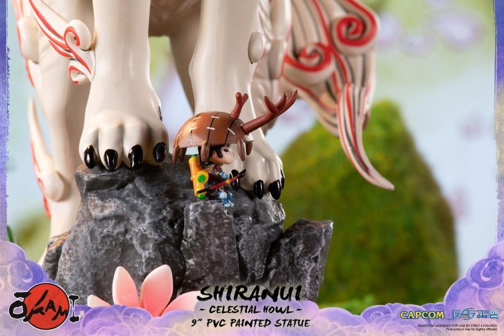 F4FOKASHHST Okami - Shinraui Celestial Howl PVC Statue - First 4 Figures - Titan Pop Culture