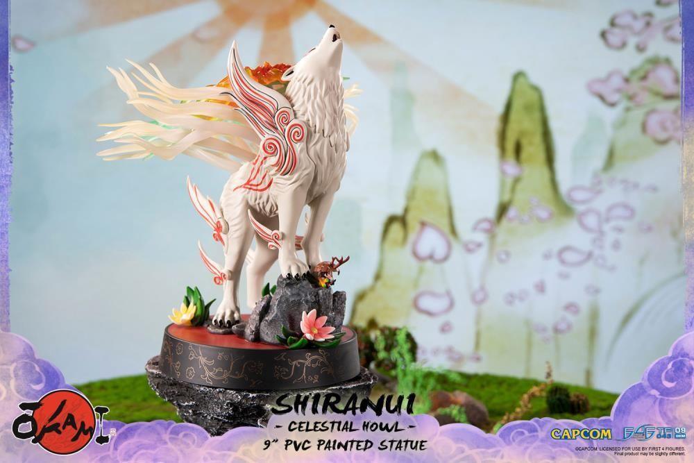 F4FOKASHHST Okami - Shinraui Celestial Howl PVC Statue - First 4 Figures - Titan Pop Culture