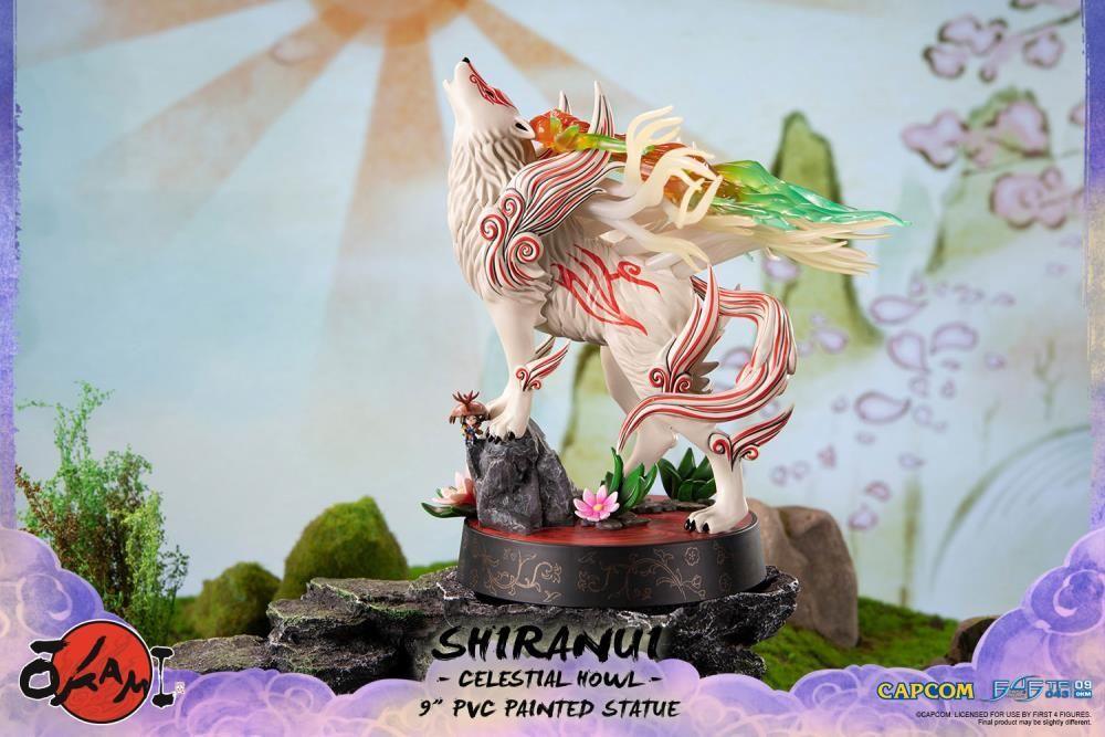 F4FOKASHHST Okami - Shinraui Celestial Howl PVC Statue - First 4 Figures - Titan Pop Culture