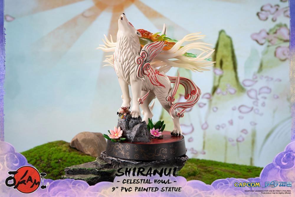 F4FOKASHHST Okami - Shinraui Celestial Howl PVC Statue - First 4 Figures - Titan Pop Culture