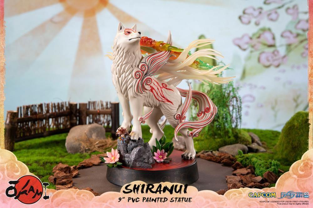 F4FOKASHNST Okami - Shinraui PVC Statue - First 4 Figures - Titan Pop Culture