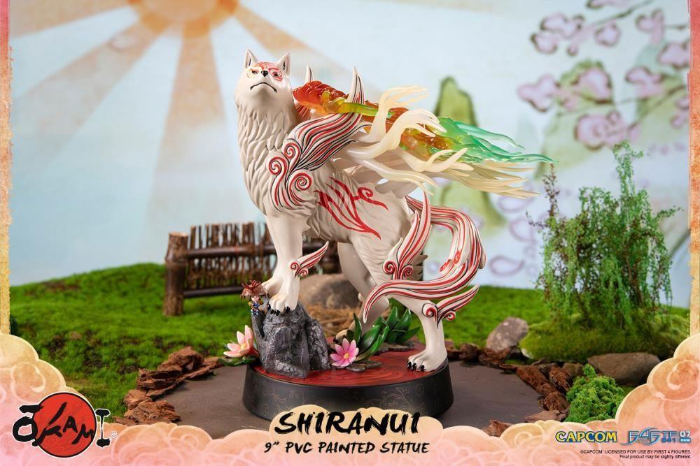 F4FOKASHNST Okami - Shinraui PVC Statue - First 4 Figures - Titan Pop Culture