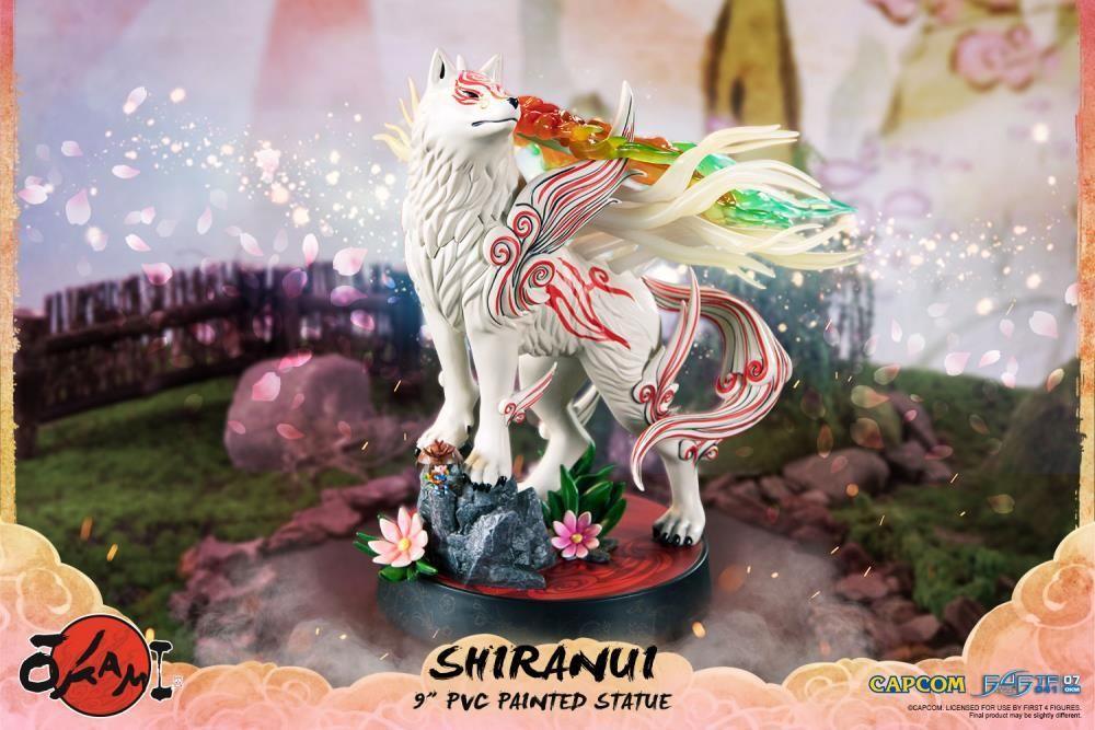 F4FOKASHNST Okami - Shinraui PVC Statue - First 4 Figures - Titan Pop Culture