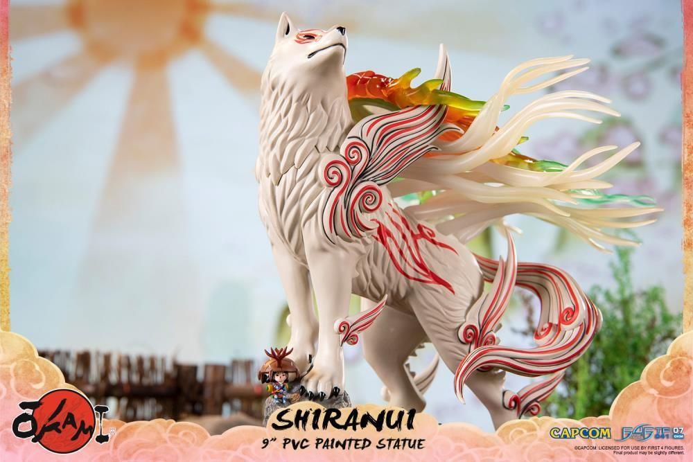 F4FOKASHNST Okami - Shinraui PVC Statue - First 4 Figures - Titan Pop Culture