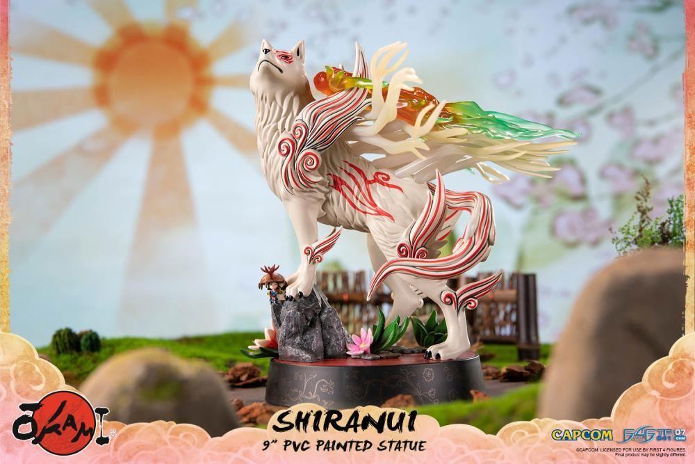 F4FOKASHNST Okami - Shinraui PVC Statue - First 4 Figures - Titan Pop Culture