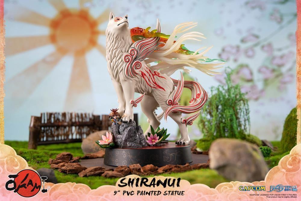 F4FOKASHNST Okami - Shinraui PVC Statue - First 4 Figures - Titan Pop Culture