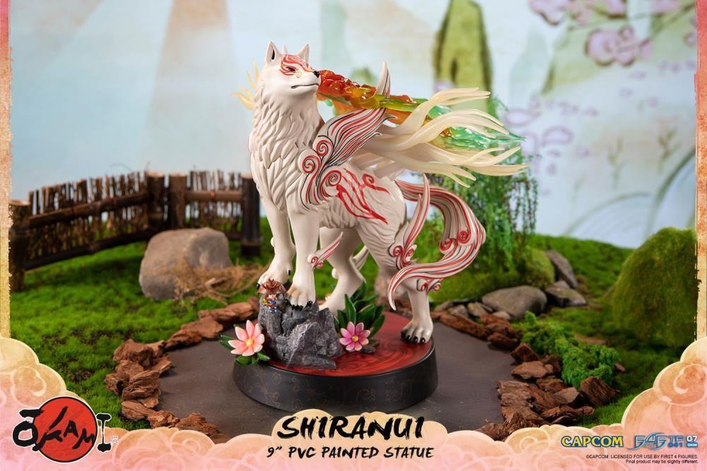 F4FOKASHNST Okami - Shinraui PVC Statue - First 4 Figures - Titan Pop Culture