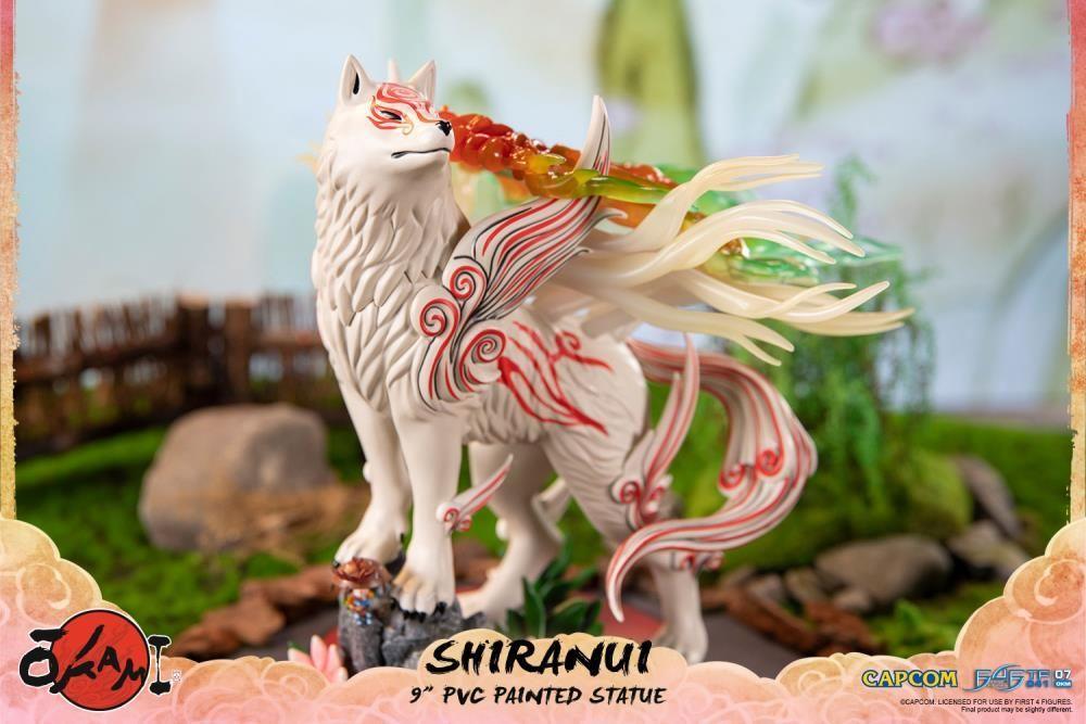 F4FOKASHNST Okami - Shinraui PVC Statue - First 4 Figures - Titan Pop Culture