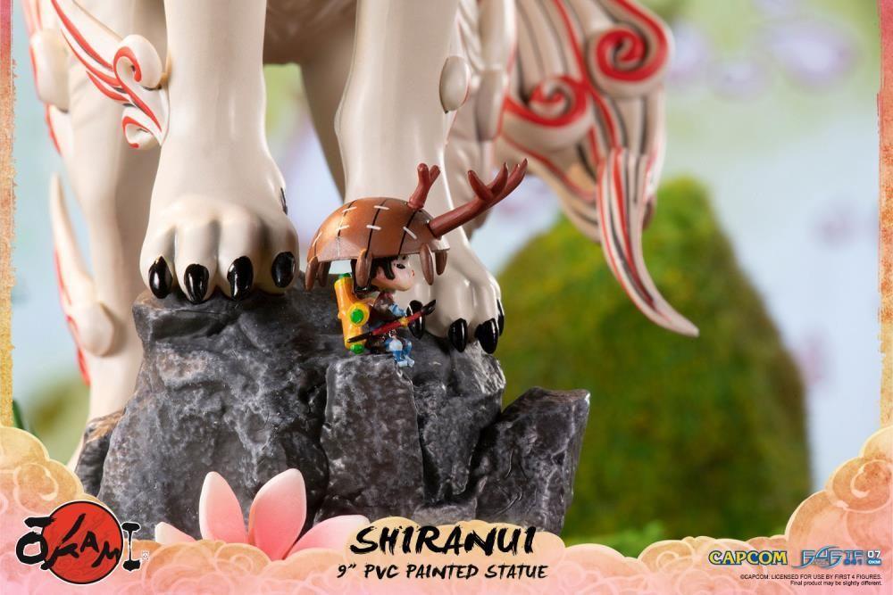 F4FOKASHNST Okami - Shinraui PVC Statue - First 4 Figures - Titan Pop Culture