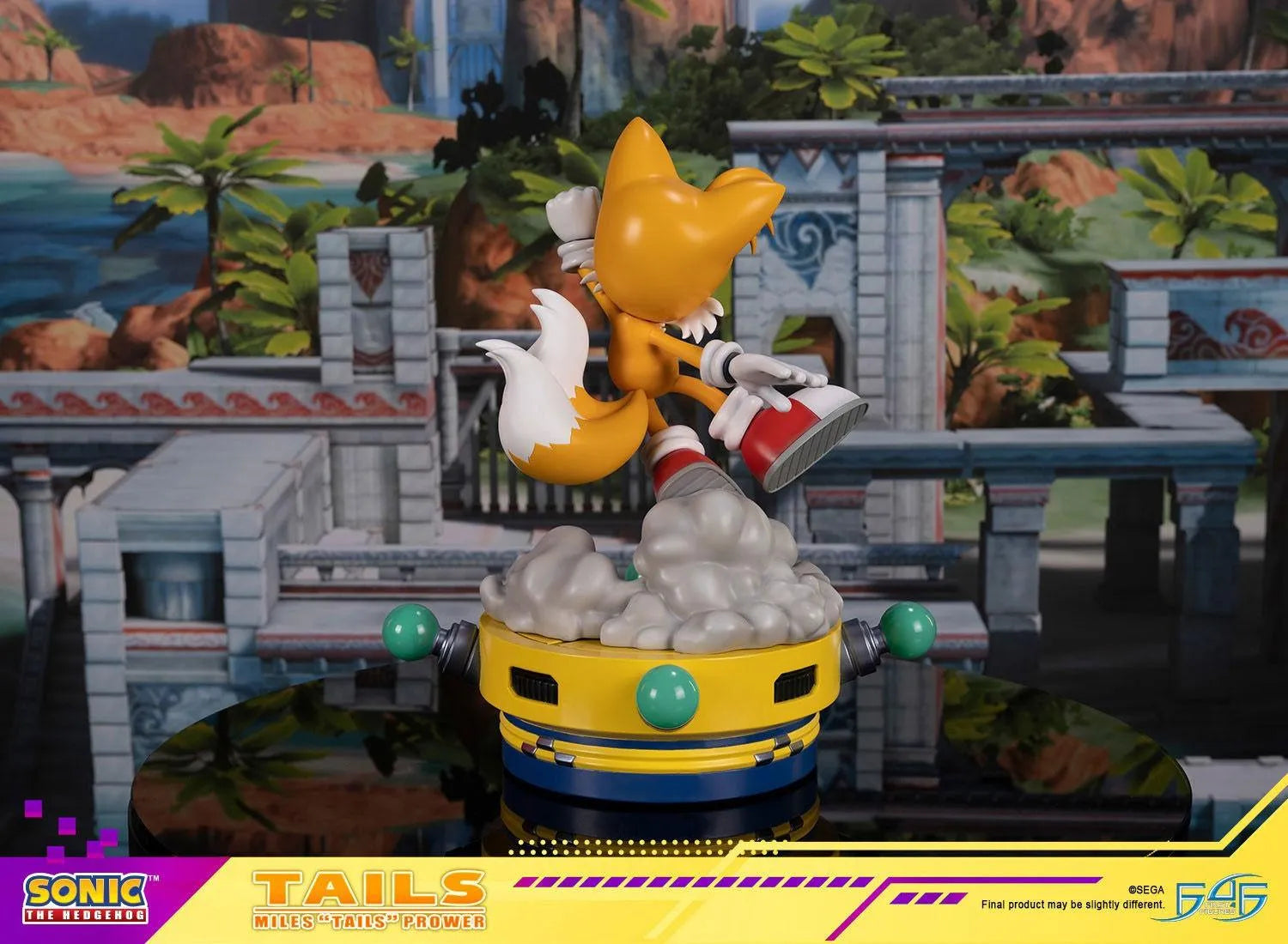 F4FSNMTST Sonic - Tails Statue - First 4 Figures - Titan Pop Culture