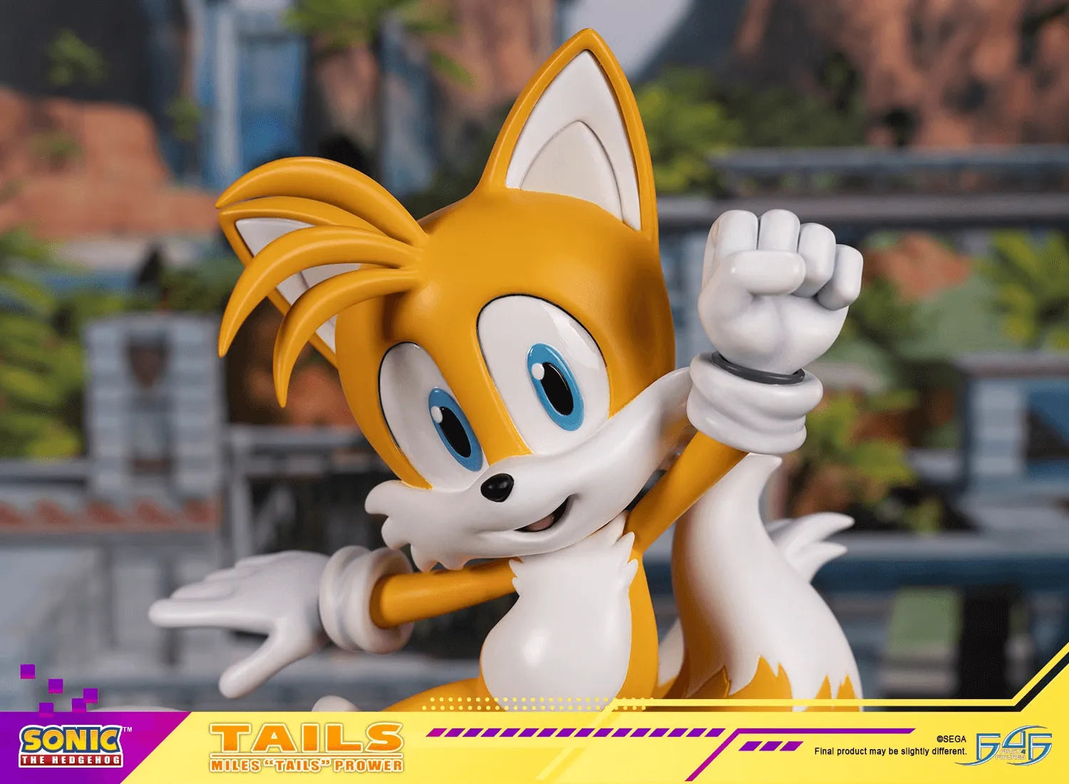 F4FSNMTST Sonic - Tails Statue - First 4 Figures - Titan Pop Culture