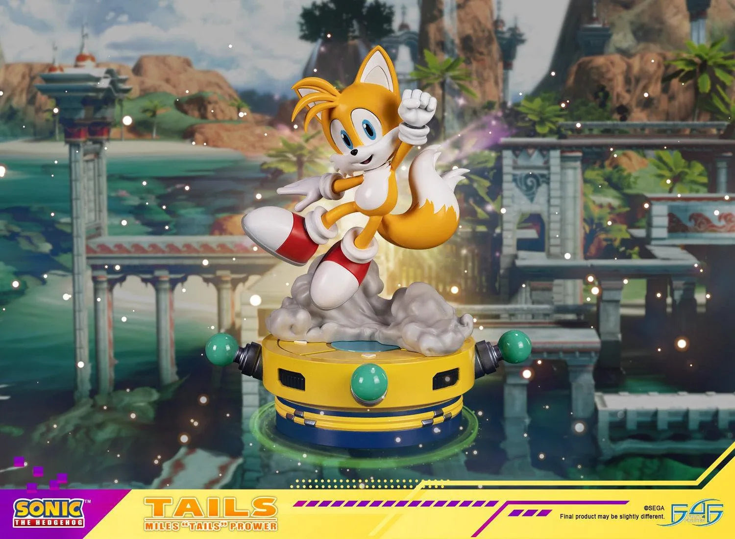 F4FSNMTST Sonic - Tails Statue - First 4 Figures - Titan Pop Culture