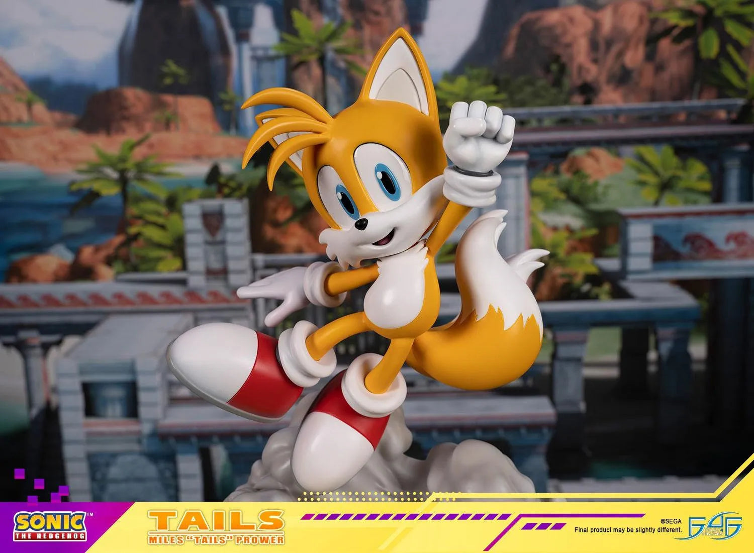 F4FSNMTST Sonic - Tails Statue - First 4 Figures - Titan Pop Culture