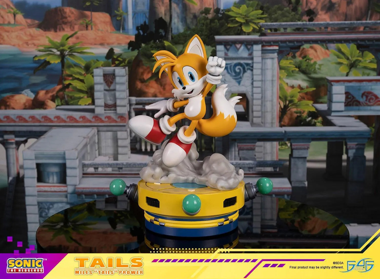 F4FSNMTST Sonic - Tails Statue - First 4 Figures - Titan Pop Culture