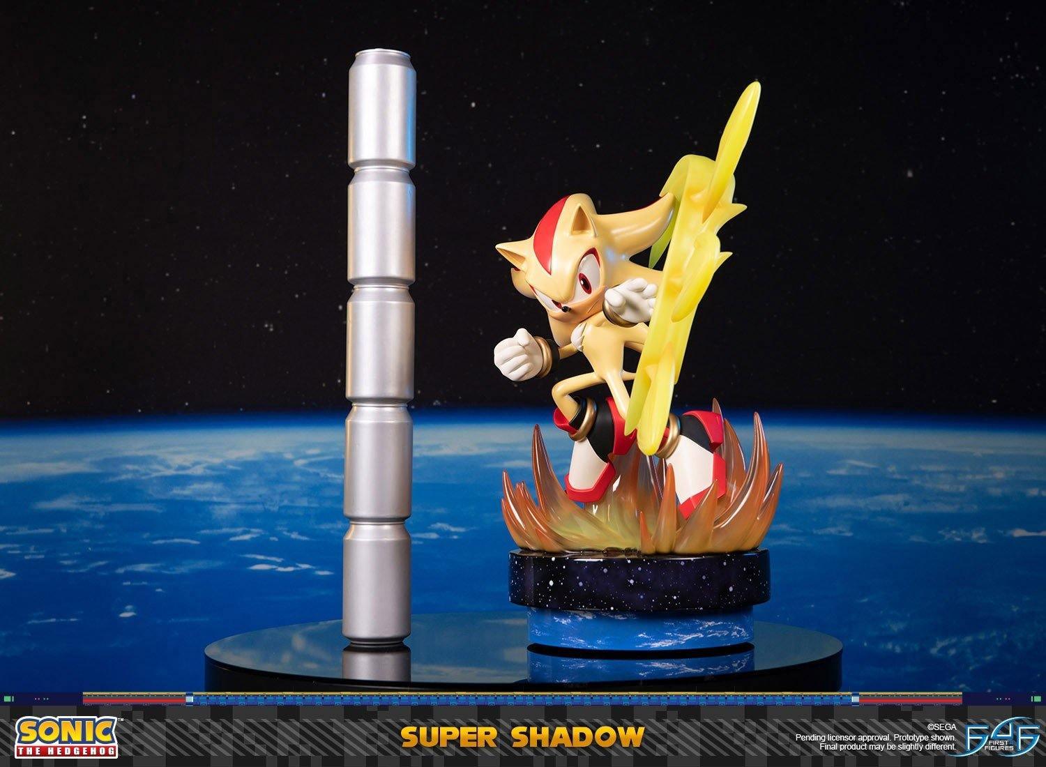 F4FSNSSST Sonic the Hedgehog - Super Shadow Statue - First 4 Figures - Titan Pop Culture