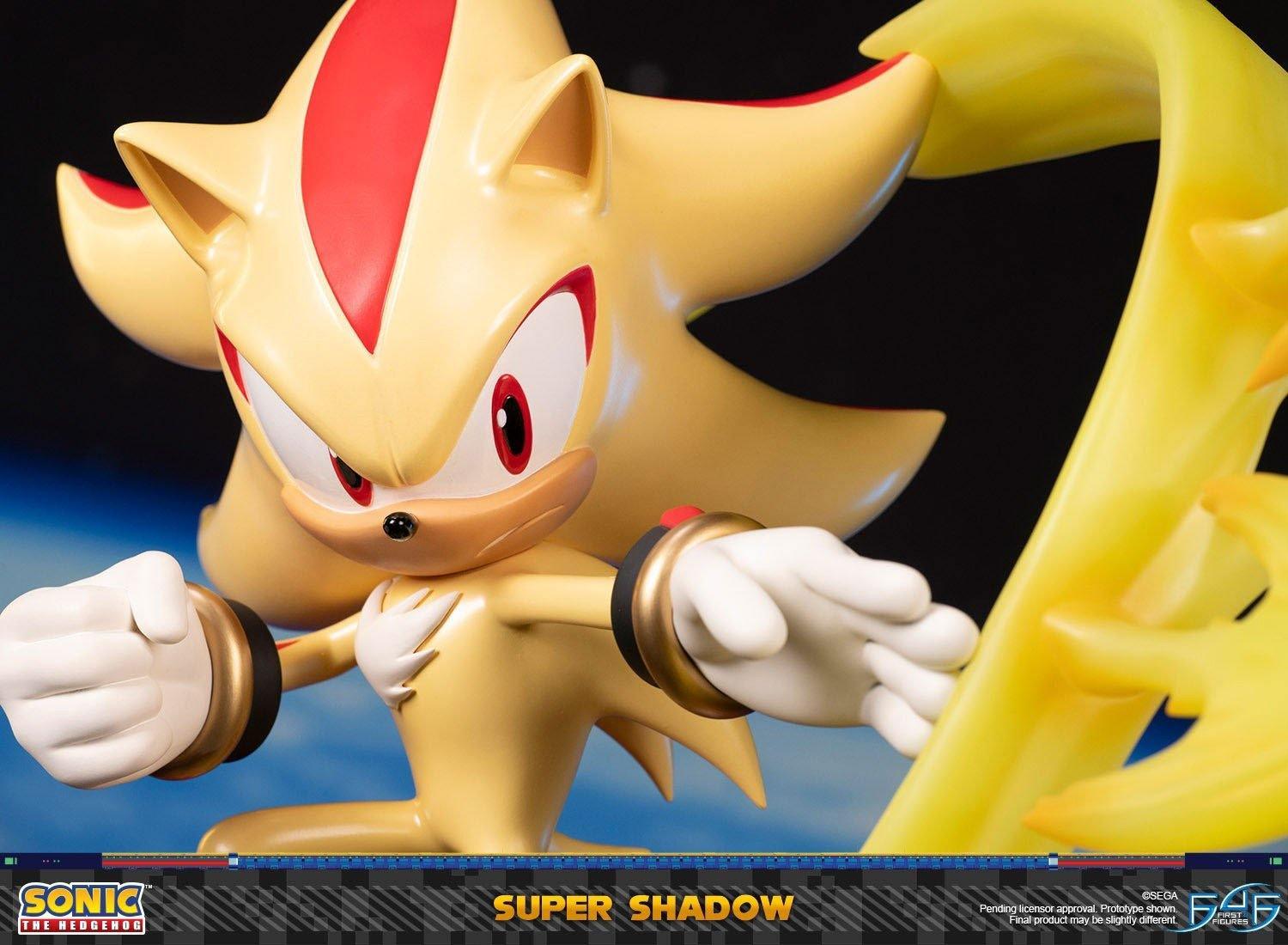F4FSNSSST Sonic the Hedgehog - Super Shadow Statue - First 4 Figures - Titan Pop Culture
