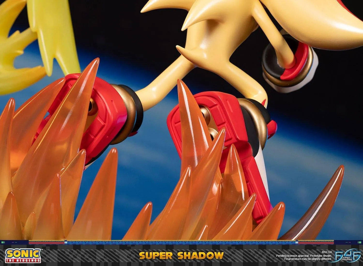 F4FSNSSST Sonic the Hedgehog - Super Shadow Statue - First 4 Figures - Titan Pop Culture