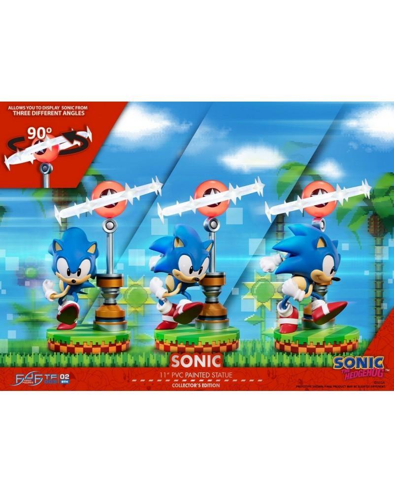 F4FSNTFCO Sonic - Sonic 11" PVC Statue (Collector's Edition) - First 4 Figures - Titan Pop Culture