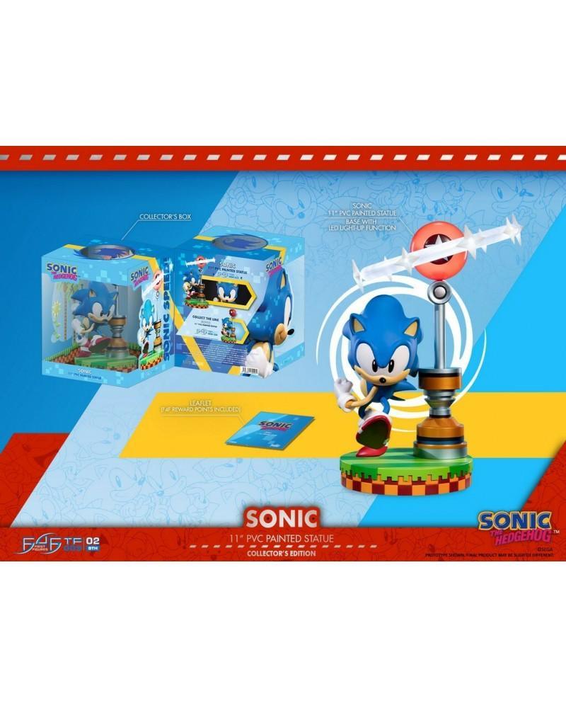 F4FSNTFCO Sonic - Sonic 11" PVC Statue (Collector's Edition) - First 4 Figures - Titan Pop Culture