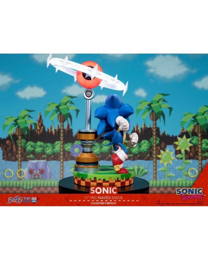 F4FSNTFCO Sonic - Sonic 11" PVC Statue (Collector's Edition) - First 4 Figures - Titan Pop Culture