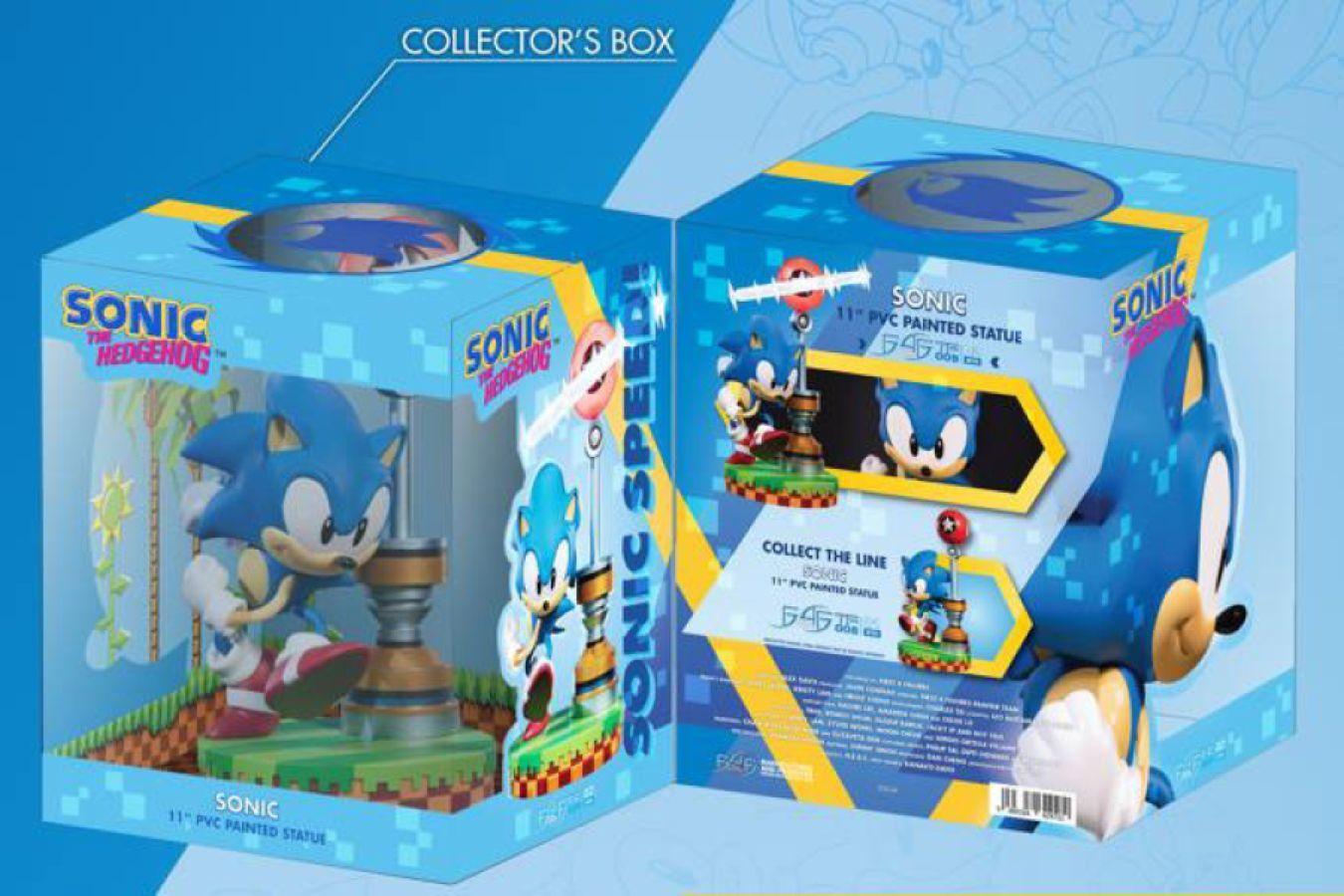 F4FSNTFCO Sonic - Sonic 11" PVC Statue (Collector's Edition) - First 4 Figures - Titan Pop Culture
