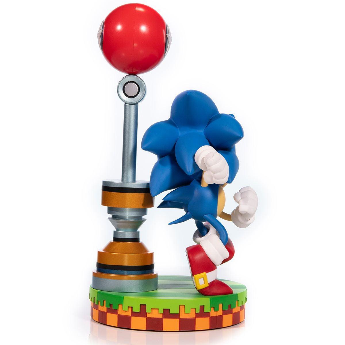 F4FSNTFST Sonic the Hedgehog - Sonic 11" PVC Statue - First 4 Figures - Titan Pop Culture