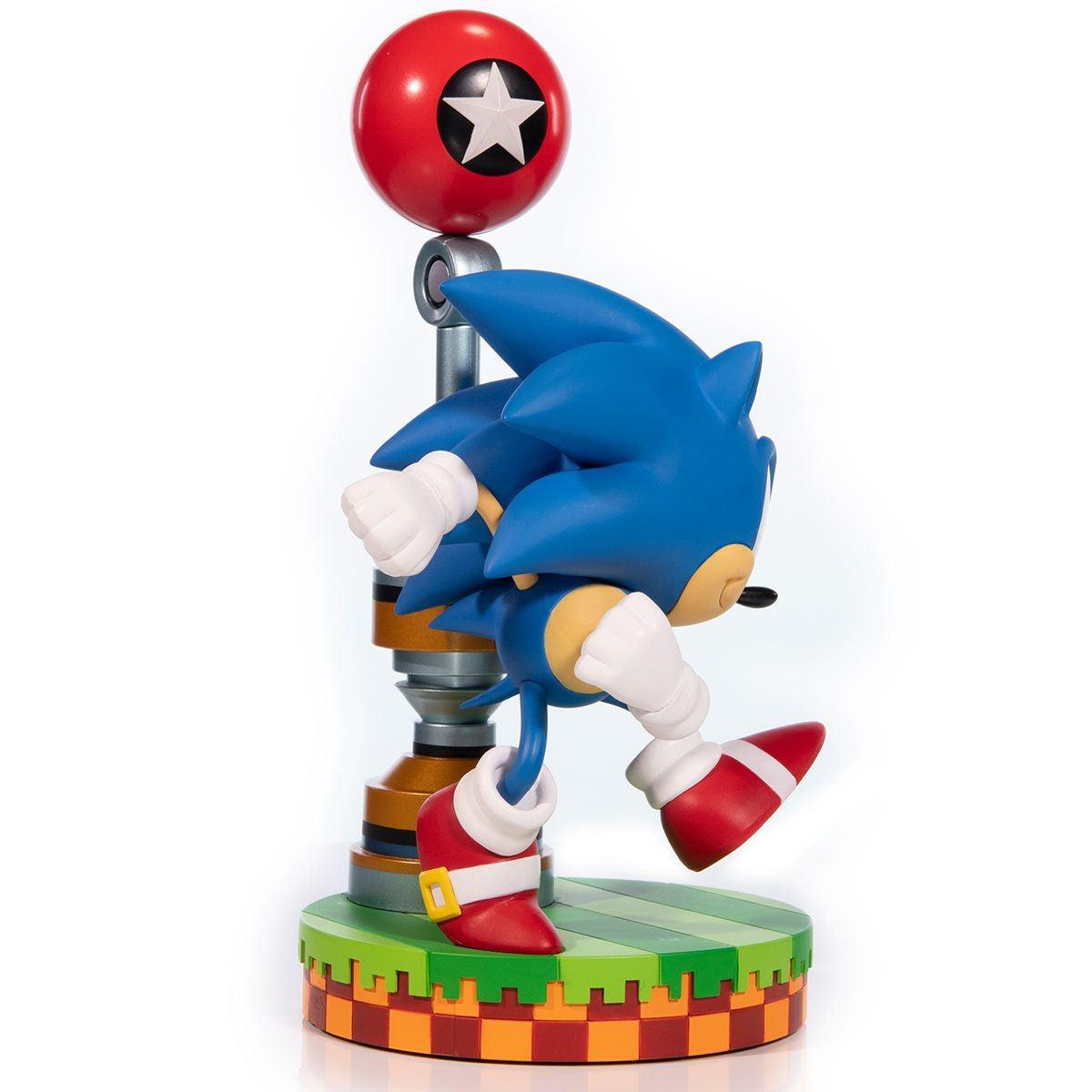 F4FSNTFST Sonic the Hedgehog - Sonic 11" PVC Statue - First 4 Figures - Titan Pop Culture