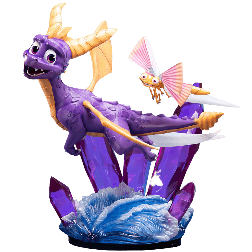 F4FSPYREST Spyro the Dragon - Spyro Reignited Statue - First 4 Figures - Titan Pop Culture