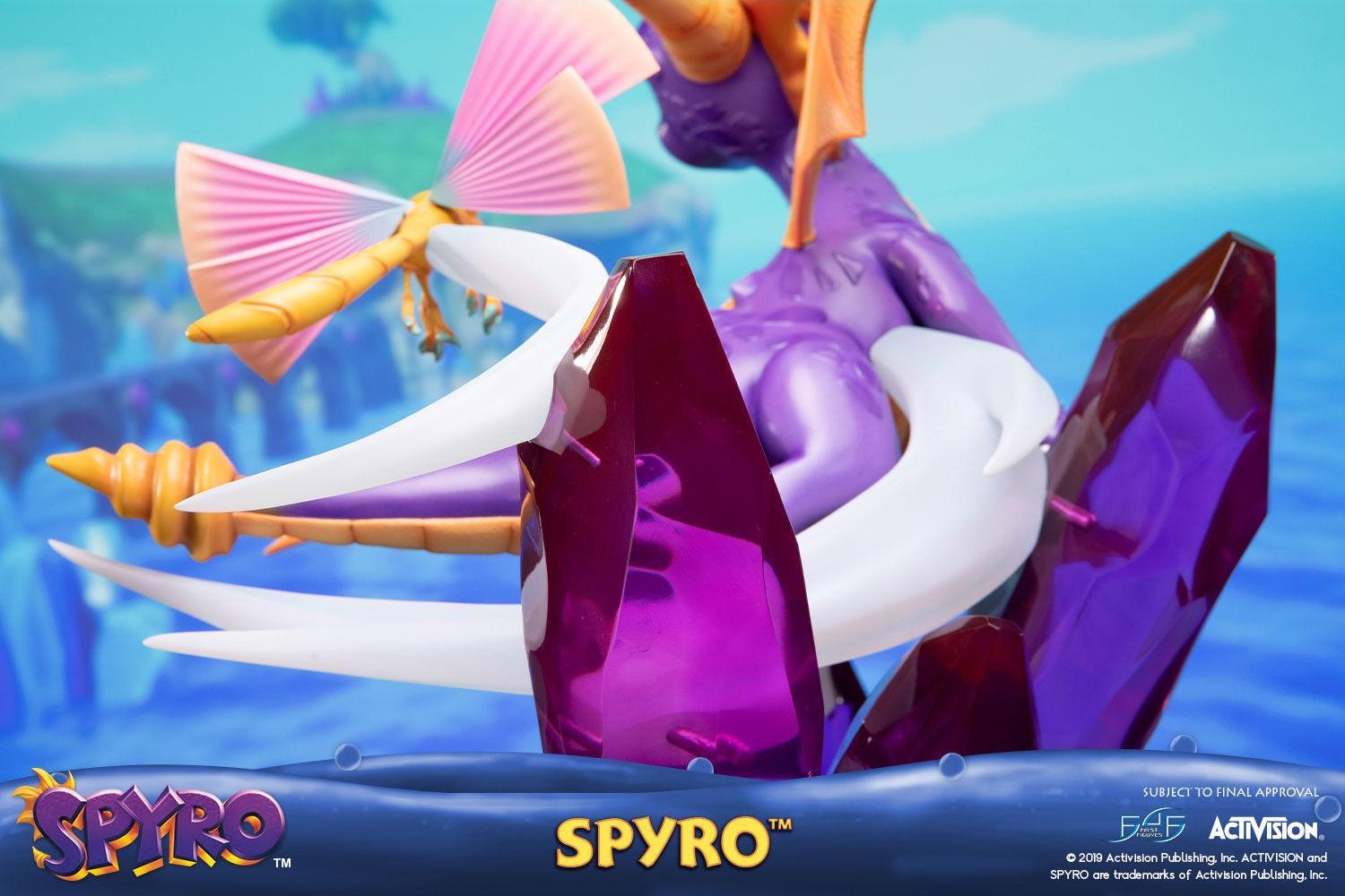 F4FSPYREST Spyro the Dragon - Spyro Reignited Statue - First 4 Figures - Titan Pop Culture