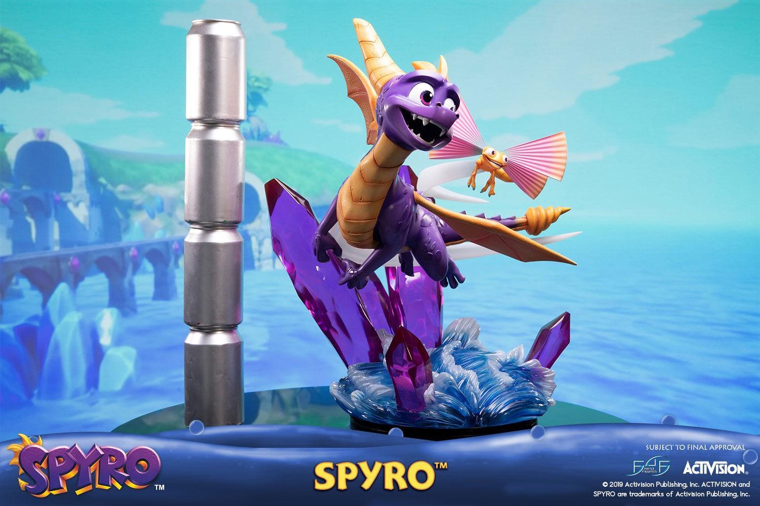 F4FSPYREST Spyro the Dragon - Spyro Reignited Statue - First 4 Figures - Titan Pop Culture