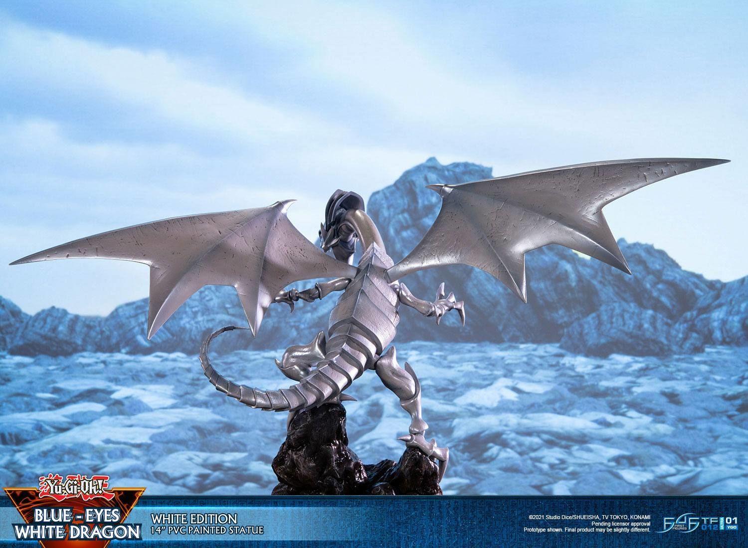 F4FYGOBEWST Yu-Gi-Oh! - Blue Eyes White Dragon (White) - First 4 Figures - Titan Pop Culture