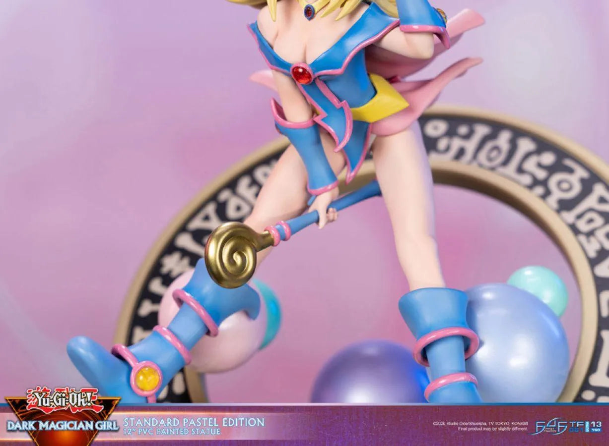 F4FYGODGPS Yu-Gi-Oh - Dark Magician Girl (Pastel) PVC Statue - First 4 Figures - Titan Pop Culture