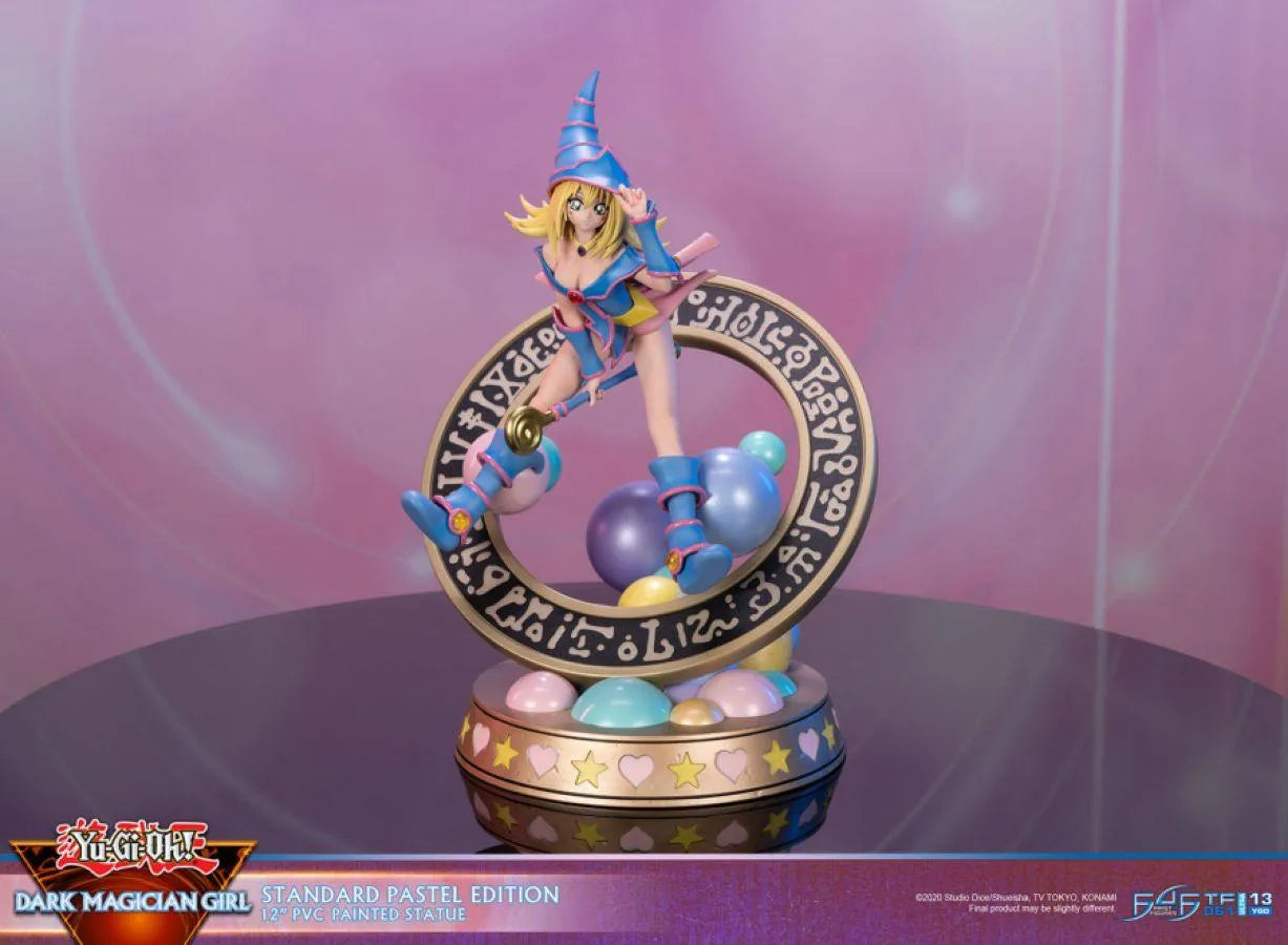 F4FYGODGPS Yu-Gi-Oh - Dark Magician Girl (Pastel) PVC Statue - First 4 Figures - Titan Pop Culture