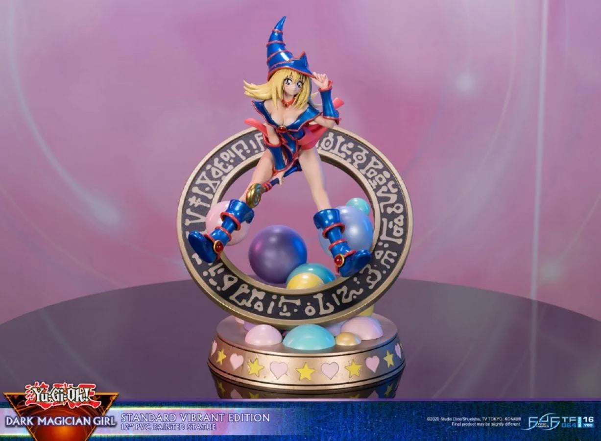 F4FYGODGVS Yu-Gi-Oh! - Dark Magician Girl (Vibrant) PVC Statue - First 4 Figures - Titan Pop Culture