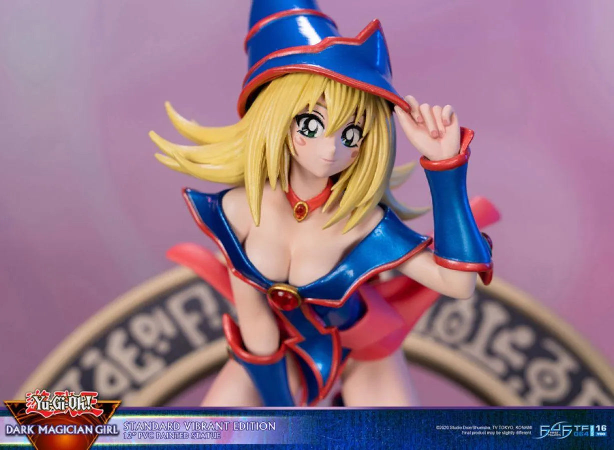 F4FYGODGVS Yu-Gi-Oh! - Dark Magician Girl (Vibrant) PVC Statue - First 4 Figures - Titan Pop Culture