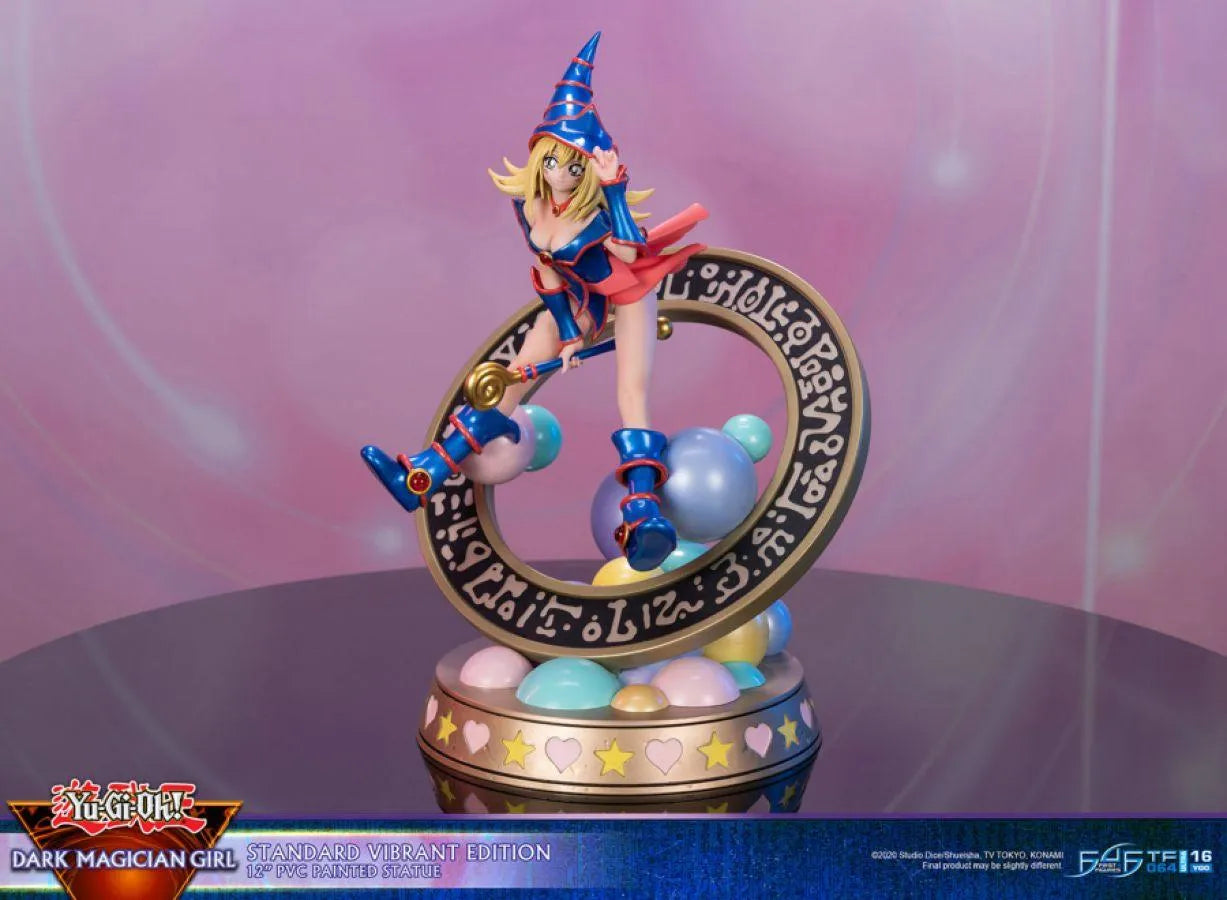 F4FYGODGVS Yu-Gi-Oh! - Dark Magician Girl (Vibrant) PVC Statue - First 4 Figures - Titan Pop Culture