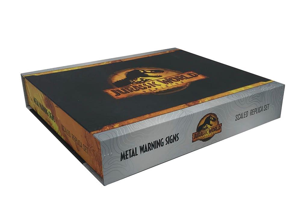 FAC408260 Jurassic World - Metal Warning Signs - Factory Entertainment - Titan Pop Culture